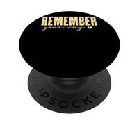 Remember Your Why Motivational Encouragement Reminder PopSockets Adhesive PopGrip