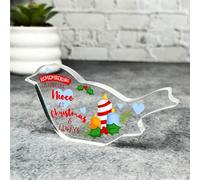 Remembering A Special Niece Candle Christmas Memorial Gift Robin Keepsake Plaque | Acrylic Ornament Gift Christmas Xmas Memorial Remembrance Sympathy Keepsake Gift Custom Home Decor Gift