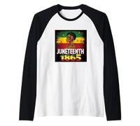 Remembering My Ancestors Juneteenth - Emancipation Day Raglan Baseball Tee