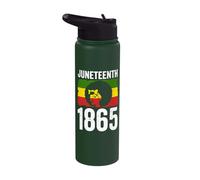 Remembering My Ancestors Juneteenth Emancipation Juneteenth Stainless Steel Insulated Water Bottle