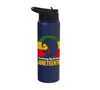 Remembering My Ancestors Juneteenth Stainless Steel Insulated Water Bottle