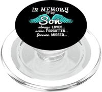 Remembering my son always loved never forget PopSockets PopGrip for MagSafe