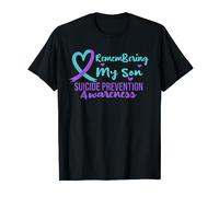 Remembering My Son Suicide Prevention Awareness T-Shirt