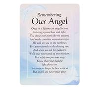 Remembering Our Angel Graveside Memorial Card - TY217
