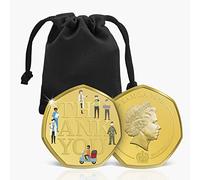 Remembering the Pandemic Gold Plated Coin Samoa 2020 Half Dollar Limited Edition
