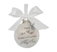 Remembrance Christmas Tree Ornament - Sympathy Hanging Pendant | Memory Gift for Dad, Women Men Family, Memorial Decoration, Holiday Comfort Keepsake, Grief Support, Thoughtful Sentiment