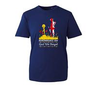 Remembrance Day Lest We Forget T-Shirt, British Armed Force Union Jack Flag Unisex Kids Adults Top (Navy, XL)