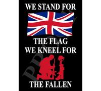 Remembrance Day Metal Sign Poppy Soldier England War Plaque Army Lest we Forget (Aluminium A5 (200x150mm) Approx)