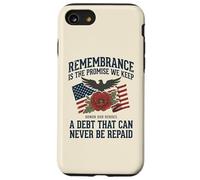 Remembrance Is the Promise We Keep Honor Our Heroes 1 Case for iPhone SE (2020) / 7/8