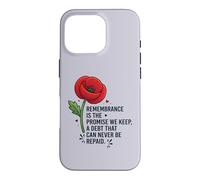 Remembrance Is the Promise We Keep Honor Our Heroes 3 Case for iPhone 16 Pro