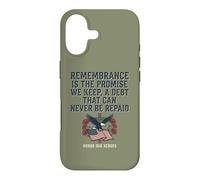 Remembrance Is the Promise We Keep Honor Our Heroes 4 Case for iPhone 17