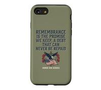 Remembrance Is the Promise We Keep Honor Our Heroes 4 Case for iPhone SE (2020) / 7/8