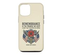 Remembrance Is the Promise We Keep Honor Our Heroes 5 Case for iPhone 12/12 Pro