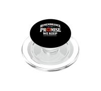 Remembrance is the Promise we Keep Memorial Saying Sympathy PopSockets PopGrip for MagSafe