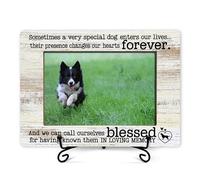 Remembrance Picture Frame For Loss Of Pet, Memorial Gifts For Dog Mom Cat Owner, Bereavement Sympathy Photo Frame, In Memory Of Pet Gifts, Sorry For Your Loss Of Pet Gifts, Dog Passing Away Gifts -25