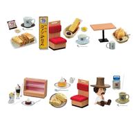 Rement Corporate Collaboration More Daisuki!! Coffee Makosho Komeda Coffee Shop Vol. 2 1 Box, Approx. 4.5 x W 2.8 x D 2.4 inches (115 x 70 x 60 mm), Made of PVC, ABS