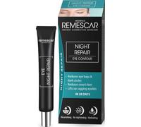 Remescar Eye Cream for Dark Circles & Puffy Eyes - Night Repair 20ml | Overnight eye cream that hydrates, nourishes and firms to reduce crow's feet, sagging eyelids and tired-looking eyes