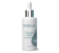Remescar Self-Tanning Face Drops 30ml - Glow Drops for Bronzing - Add to Moisturiser for a Natural Fake Tan - Facial Tanning Enhancer & Bronzer Serum for Glowing Skin