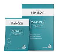 Remescar Wrinkle Microneedling Patches 17mg x 4 - Anti-Aging Skin Treatment with Self-Dissolving Micro Needles - Firm & Plump Skin - Results in 2 Weeks - Single Use