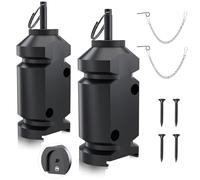 REMFLY 2 Pack Trip Alarm, Perimeter Trip Alarm, 12 Gauge Camping Trip Wire Alarm Device, Early Warning System for Camping and Outdoor Safety/Bear Deterrent, Camping Safety(Adapter Not Include