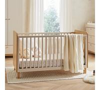 Remi Cot Bed - Oak & Cashmere