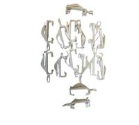 REMI TOOLS LTD 25 Curtain Rail Track Gliders Hooks