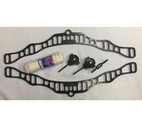 Remi Tools Ltd Victorian Style Ceiling Clothes Airer Pulley Rack 6 Lath Frame Kit Only -Black, No Wooden Rails Included