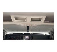 REMIfront Cab Blinds MAN TGE/Crafter 2019-On Upper Storage Black Trim