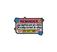 Reminder You Matter You are Loved It's Okay to Not Be Okay Embroidered Hook & Loop Patch, Mental Health Awareness Hook Backed Patch, Self Love Reminder Tactical Morale Patch, Encouraging Message Gift