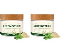 Remineralizing Tooth Powder, Natural Tooth Powder, Fluoride-Free Hydroxyapatite Teeth Whitening Powder for Enamel Support & Strong Teeth, Daily Gently Cleans Oral Care & Fresh Breath，2：50g