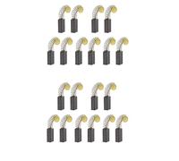 Remingtape 10 Pairs Motor Carbon Brushes 13mm x 8mm x 5mm Universal Power Tool Replacement Parts for Angle Grinder Orbital Sander