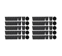 Remingtape 1000Pcs Nursery Pot Plastic Plant Propagation Container Grow Bag Garden Supplies 8cmX8cm