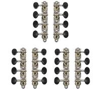 Remingtape 12L12R Mandolin Tuning Pegs Machine Heads String Tuning Pegs for 8 Strings Mandolin Instruments Accessory