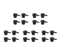 Remingtape 20 PCS Scuba Diving Female Din Regulator 1St First Stage Dust Cap Snorkeling DIN Tank Valve Plug