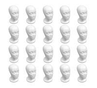 Remingtape 20X Female Foam Mannequin Head Model Hat Wig Display Stand Rack White
