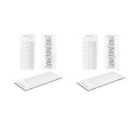 Remingtape 24pcs 2025 Reading List Bookmark, Coloring Book Tracker & Rating Reading Log Funny Reading List Page Marker