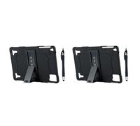 Remingtape 2X 10.1 Inch Tablet Case Silicone Case Tablet Stand Universal Tablet Case Adjustable Stand with Capacitive Pen