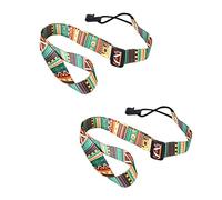 Remingtape 2X Adjustable Soft Polyester Guitar Ukulele Guitar Acoustic Shoulder Strap Belt Band Hook Strap