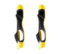 Remingtape 2X Golf Grip Training Aid Golf Club Handle for Swing Grip Trainer Left Right Hand Practice Aid,Yellow