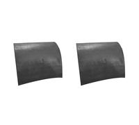 Remingtape 2X Non-Slip Faux Leather Headrest Protector for Recliner Chair,Headrest Cover for Furniture Slipcovers Cover Black