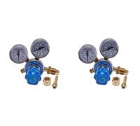Remingtape 2X Oxygen Gas Bottle Regulators O2 Reducing Pressure Inhaler Double Gauge Regulator Oxygen Tank Regulator