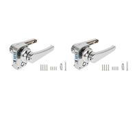 Remingtape 2X RV Toilet Door Lock Bathroom Door Lock Caravan Boat Latch Handle Lock RV Accessories