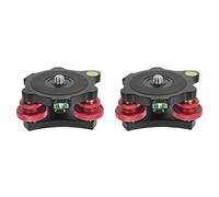 Remingtape 2X Tripod Leveling Base Leveler Adjusting Base Panning Level Plate DSLR Camera Adjustment Table Base