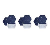 Remingtape 36 Pack Starry Hexagon Acoustic Panels,Sound Proofing Padding,Sound Absorbing Panel for Studio Acoustic Treatment