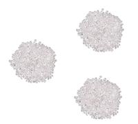 Remingtape 4320Pcs Micro-Diamond DIY Nails Rhinestones Crystal Flat Back Non Hotfix Rhinestones Need Glue, White