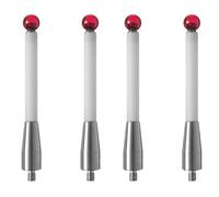 Remingtape 4Pcs CMM Probe Stylus 6mm Ball Tip CMM Contact Probes Ceramic Shafts Probe Testing Accessories for Renishaw A-5000-3709