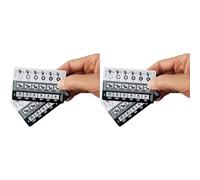 Remingtape 4Pcs DSLR Photography Composition View Finder Shutter Speed Exposure Triangle Manual Mode for Photographer