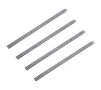 Remingtape 4X Double Side Scale Stainless Steel Straight Ruler Measuring Tool 50cm