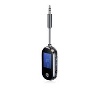 Remingtape Bluetooth 5.3 Transmitter Receiver 3.5mm AUX Jack Wireless Adapter Screen Stereo for TV PC Headphone Car Music