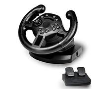 Remingtape Game Racing Steering Wheel for/Pc Steering Wheel Vibration Joysticks Remote Controller Imulated Driving Controller